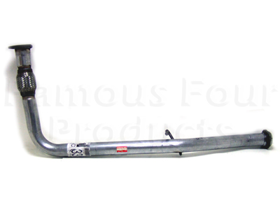 FF002207 - Mild Steel Downpipe - Land Rover 90/110 & Defender