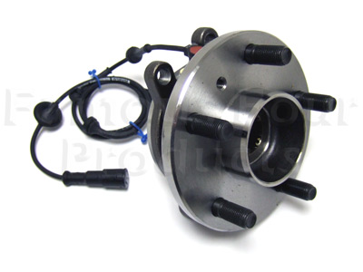 Hub & Drive Flange Assembly - Front - Land Rover Discovery Series II (L318) - Propshafts & Axles