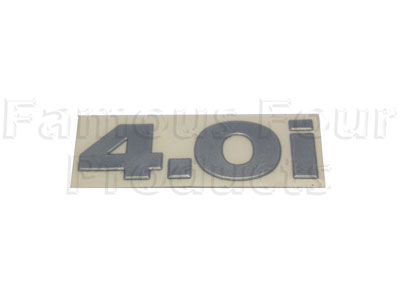 FF002352 - 4.0i Rear End Door Lettering - Land Rover Discovery Series II