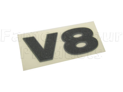 V8 Rear End Door Lettering - Land Rover Discovery Series II (L318) - Body