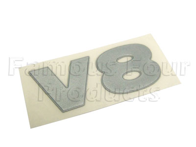 FF002354 - V8 Rear End Door Lettering - Land Rover Discovery Series II