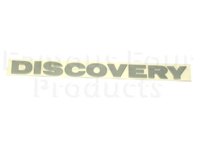 FF002358 - DISCOVERY Rear End Door Lettering - Land Rover Discovery Series II