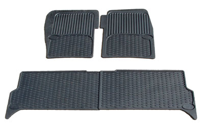 Rubber Footwell Mats - Land Rover Discovery Series II (L318) - Interior