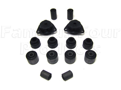 FF002454 - Chassis Rubber Re-Bush Kit  - Classic Range Rover 1970-85 Models