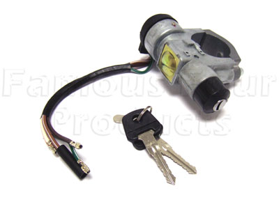 Steering Column Lock & Ignition Assy. With Key - Range Rover Classic 1970-85 Models - Electrical