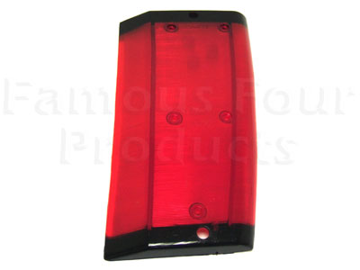 Rear Side Reflector Lens ONLY - Range Rover Classic 1970-85 Models - Electrical