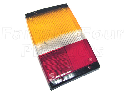 Rear End Lamp Lens ONLY - Classic Range Rover 1970-85 Models - Electrical