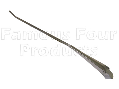 FF002533 - Front Wiper Arm - Bright Stainless - Classic Range Rover 1970-85 Models