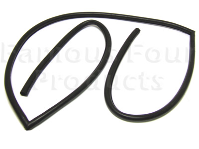 Rubber Seal for Body Frame to Tailgates - Classic Range Rover 1986-95 Models - Body