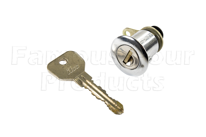 FF002553 - Door Lock Barrel & Key - Classic Range Rover 1970-85 Models
