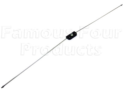 FF002559 - Link Rod and Centre Latch Assembly - Top Tailgate - Classic Range Rover 1970-85 Models