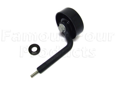 Main Auxiliary Belt Tensioner Pulley - Range Rover Third Generation up to 2009 MY (L322) - Td6 Diesel Engine