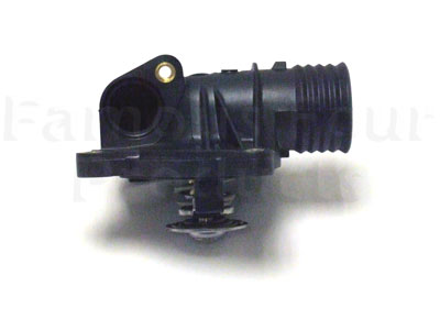 FF002669 - Thermostat in Housing - Land Rover Freelander