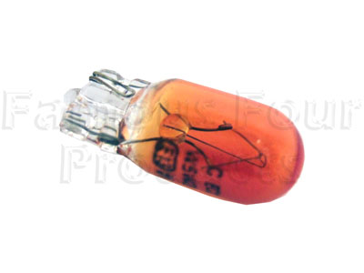 5W Capless Bulb - Amber - Range Rover Second Generation 1995-2002 Models (P38A) - Electrical