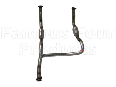 FF002935 - Downpipes with Catalytic Convertors - Range Rover Second Generation 1995-2002 Models