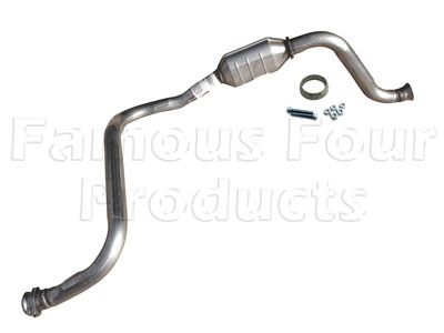 FF002944 - Downpipe with Catalytic Convertor - Range Rover Second Generation 1995-2002 Models