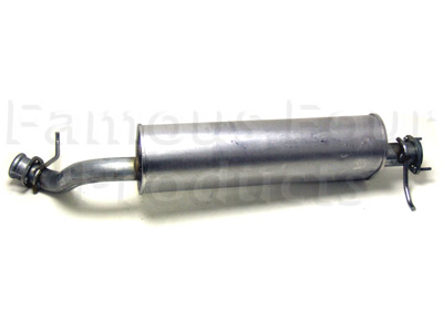 Exhaust Centre Silencer - Range Rover Second Generation 1995-2002 Models (P38A) - Exhaust