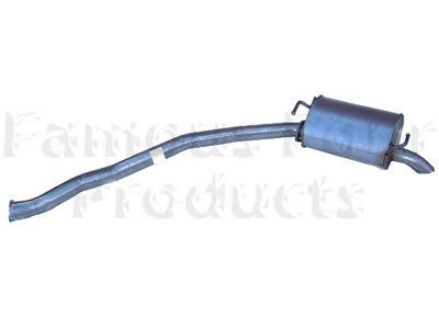 Rear Silencer - Range Rover Second Generation 1995-2002 Models (P38A) - Exhaust