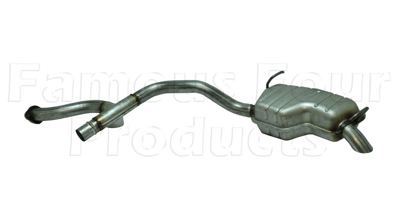 Rear Silencer - Range Rover Second Generation 1995-2002 Models (P38A) - Exhaust