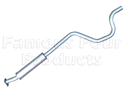 Intermediate Pipe & Centre Silencer Section - Land Rover Freelander (L314) - Exhaust
