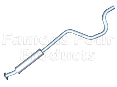 FF002965 - Intermediate Pipe & Centre Silencer Section - Land Rover Freelander