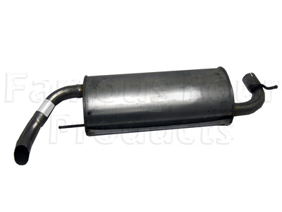 Tailpipe/Silencer Unit - Land Rover Freelander (L314) - Exhaust