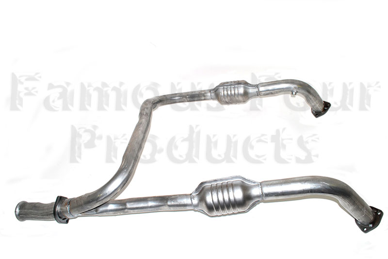 FF002997 - Downpipes with Catalytic Convertors - Range Rover Second Generation 1995-2002 Models