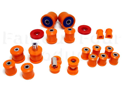 Polyurethane Chassis Bush Kit (A.R. Bar / Front & Rear Wishbones / Rear Trailing Arms)