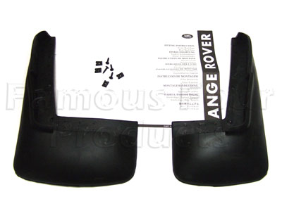 Mudflap Kit - Rear - Range Rover Second Generation 1995-2002 Models (P38A) - Accessories