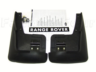 FF003412 - Mudflap Kit - Front - Range Rover Second Generation 1995-2002 Models