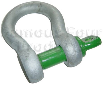 FF003456 - Bow Shackle - Green Pin - FourSport-Off Road