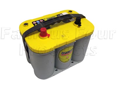 OPTIMA Yellow-Top Deep Cycle Battery 12V 765CCA - Land Rover 90/110 & Defender (L316) - Off-Road