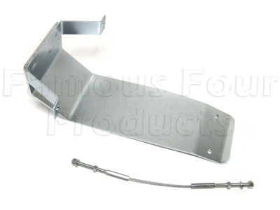 FF003476 - Salisbury Rear Axle Differential Guard - Land Rover 90/110 & Defender