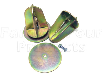 Spring Dislocation Cones - Land Rover 90/110 & Defender (L316) - Suspension Parts