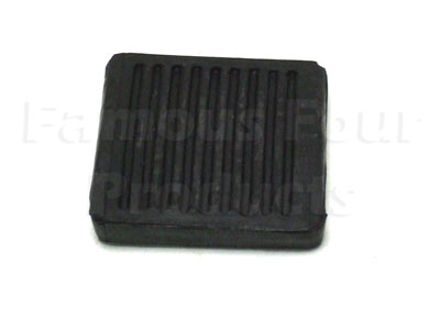 Brake/Clutch Pedal Rubber Pad - Land Rover 90/110 & Defender (L316) - Interior