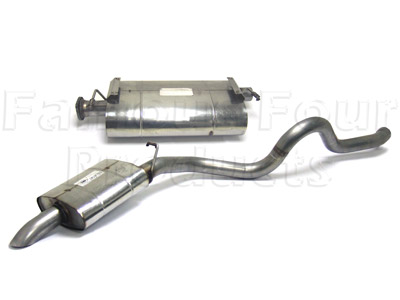 Stainless Exhaust System - Land Rover Discovery 1995-98 Models - Exhaust