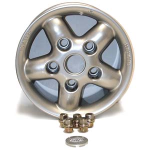 FF003665 - Pattern Part AT Alloy Wheel - Classic Range Rover 1986-95 Models
