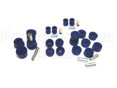 Polyurethane Chassis Bush Kit - Range Rover Second Generation 1995-2002 Models (P38A) - Suspension & Steering