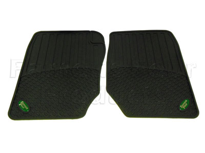 FF003757 - Rubber Footwell Floor Mats - Range Rover Second Generation 1995-2002 Models