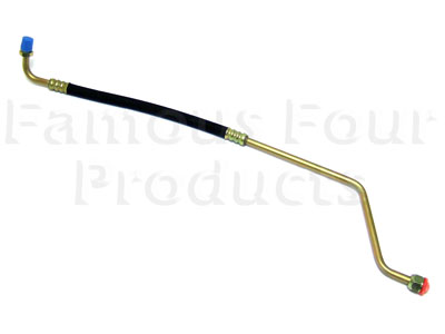 FF003855 - Oil Cooler Pipe - Upper - Classic Range Rover 1986-95 Models