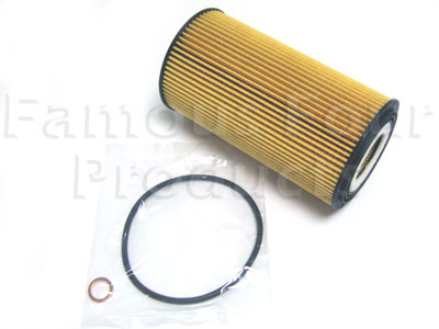 Oil Filter Cartridge - Range Rover Third Generation up to 2009 MY (L322) - BMW V8 Petrol Engine