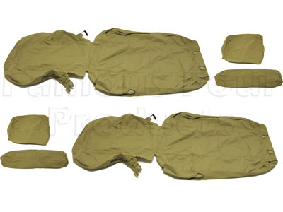FRONT Waterproof Seat Covers - Range Rover Third Generation up to 2009 MY (L322) - Accessories