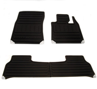 Rubber Footwell Mat Set - Range Rover Third Generation up to 2009 MY (L322) - Accessories