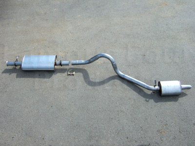 Centre & Rear Silencer Assy. - Land Rover Discovery 1995-98 Models - Exhaust