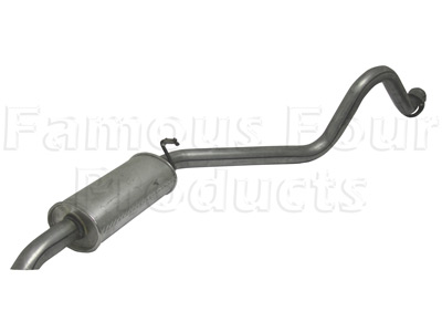 FF003975 - Rear Silencer & Tailpipe - Land Rover Discovery 1989-94