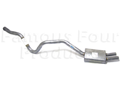 FF003979 - Rear Silencer & Tailpipe - Land Rover Discovery 1989-94