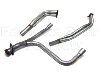 Downpipe Assembly - Land Rover Discovery 1989-94 - Exhaust