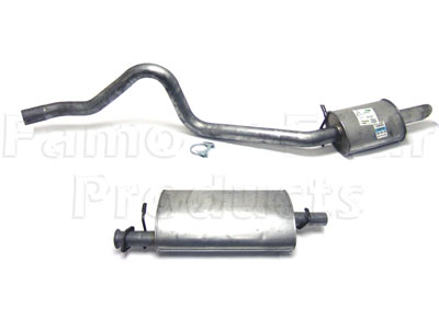 FF003982 - Centre & Rear Silencer Assembly - Land Rover Discovery 1989-94