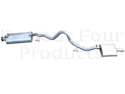 FF003985 - Centre & Rear Silencer Assembly - Land Rover Discovery 1989-94