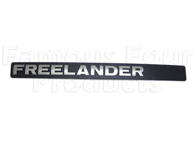 FF004074 - Freelander Lettering - Land Rover Freelander